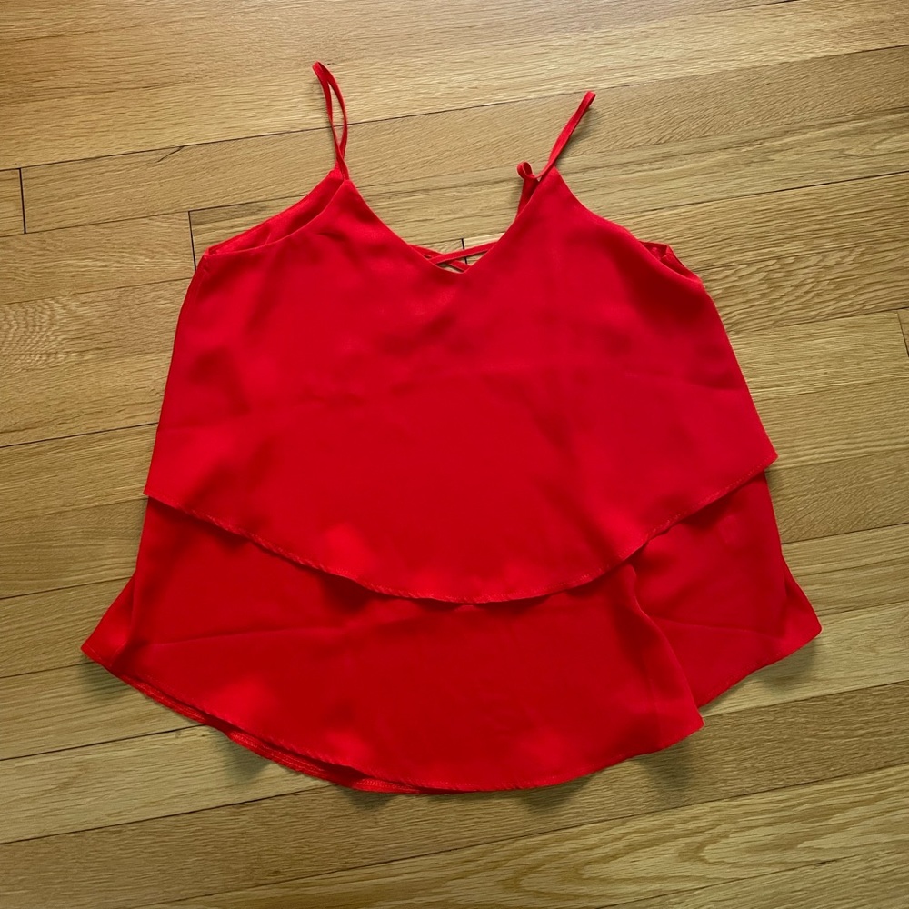 Francesca’s Red Tank Size ExtraSmall